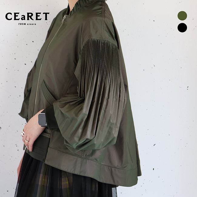 CEaRET(シーレット) プリーツブルゾン 233009 – Sonorite