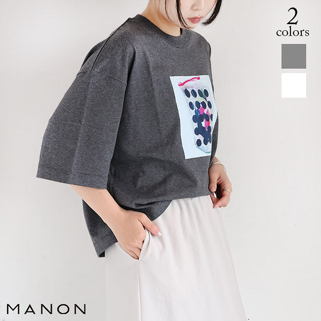 MANON(マノン) ハーフスリーブプリントTシャツ MNN-C-164 – Sonorite