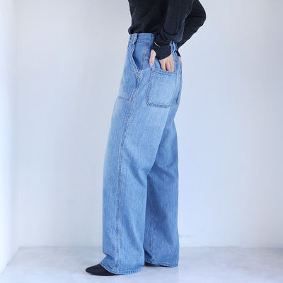 caqu(サキュウ) ランチデニムパンツ 04034