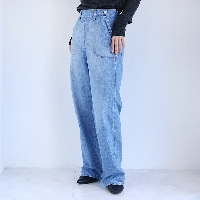 caqu(サキュウ) ランチデニムパンツ 04034