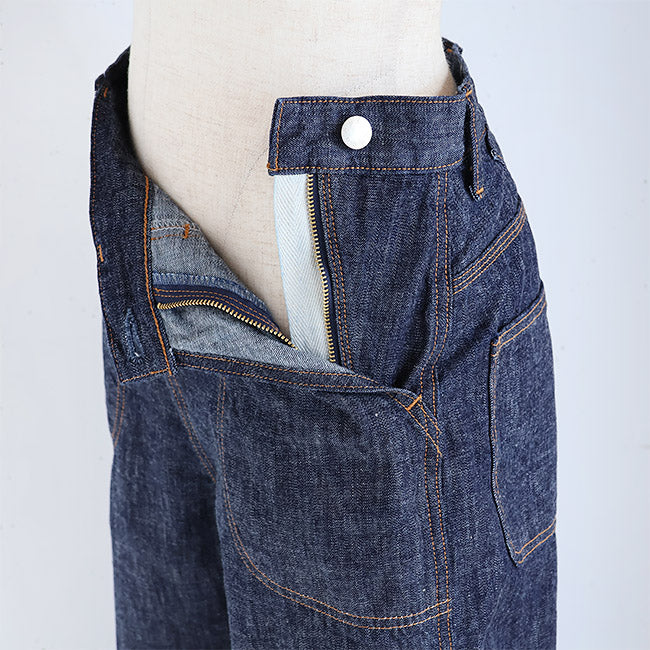 caqu(サキュウ) ランチデニムパンツ 04034