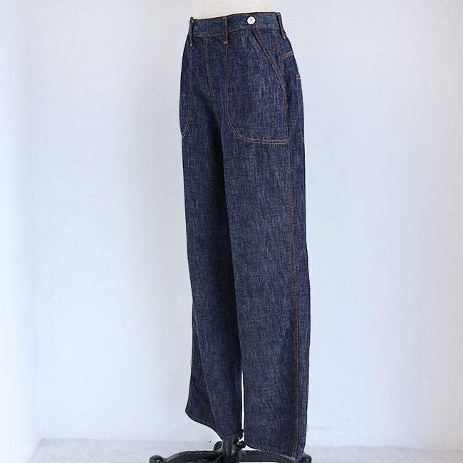 caqu(サキュウ) ランチデニムパンツ 04034