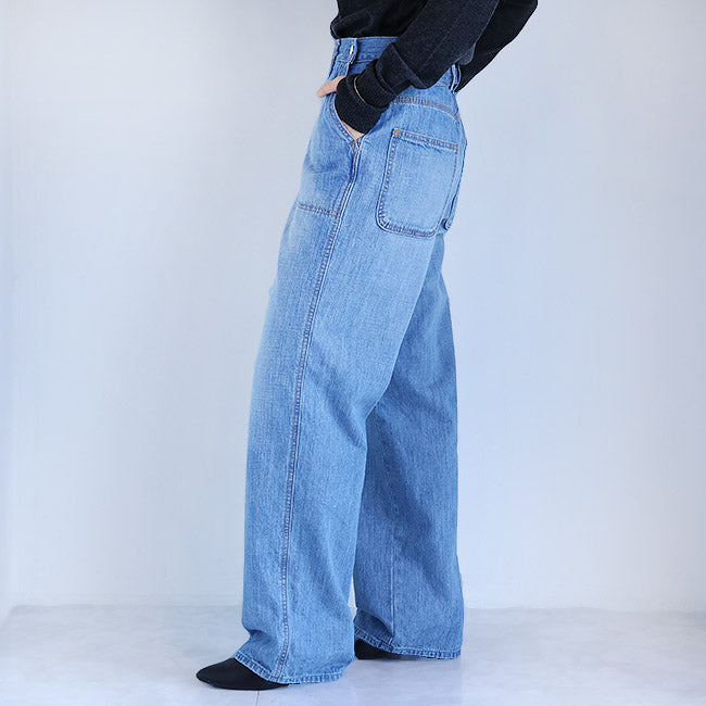 caqu(サキュウ) ランチデニムパンツ 04034