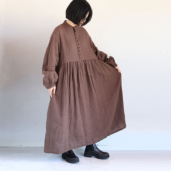 iCHi Antiquites(イチアンティークス) French Linen Band Collar