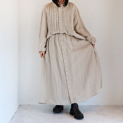 iCHi Antiquites(イチアンティークス) French Linen Skirt　/　フレンチリネンスカー　1000317