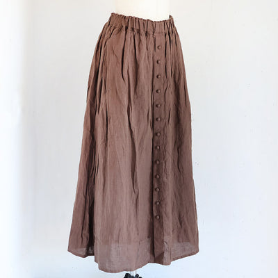 iCHi Antiquites(イチアンティークス) French Linen Skirt　/　フレンチリネンスカー　1000317