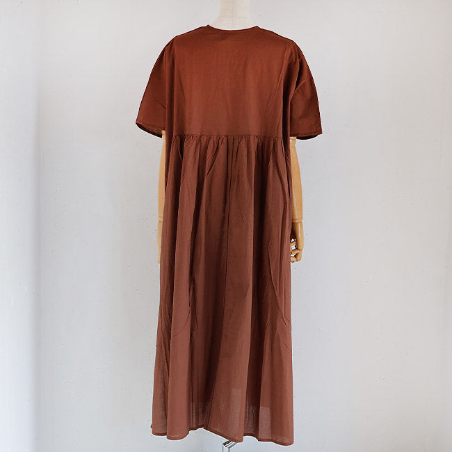 iCHi Antiquites(イチアンティークス) INDIAN COTTON DRESS インド綿ピンタックワンピース 1000327 –  Sonorite