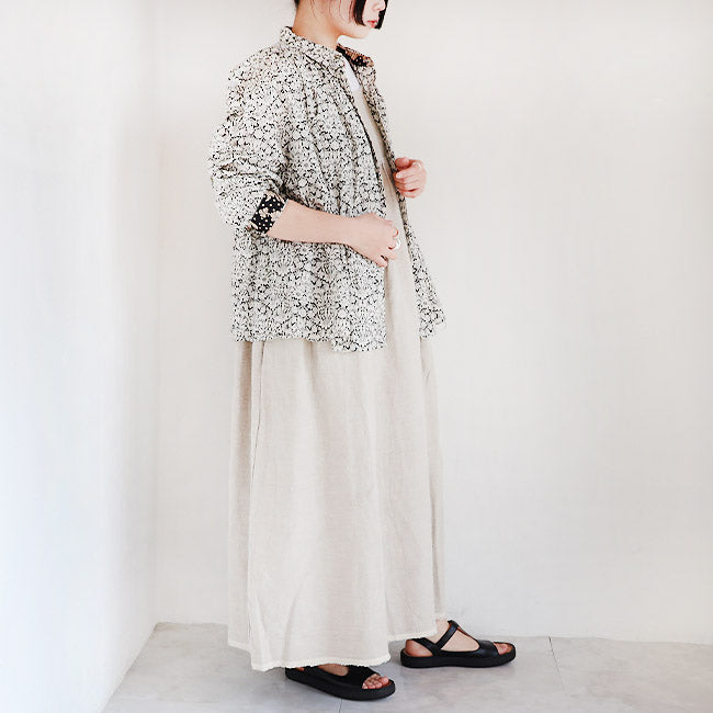 iCHi Antiquites(イチアンティークス) コットンリバティシャツブラウス　1001109