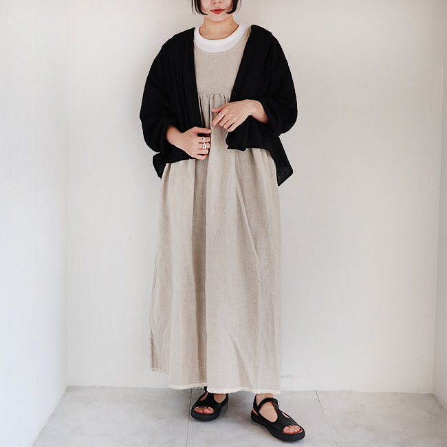 iCHi Antiquites(イチアンティークス) TWILL WEAVE DRESS 1001121
