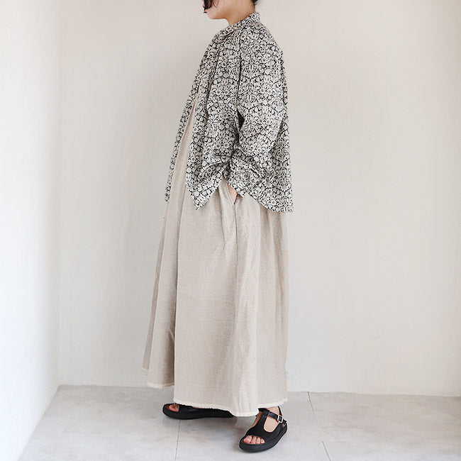 iCHi Antiquites(イチアンティークス) TWILL WEAVE DRESS 1001121