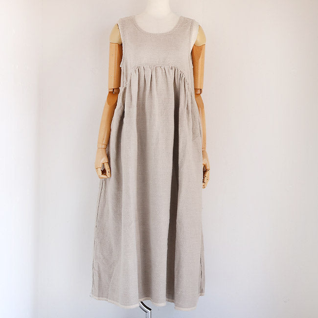 iCHi Antiquites(イチアンティークス) TWILL WEAVE DRESS 1001121