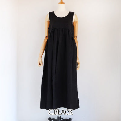 iCHi Antiquites(イチアンティークス) TWILL WEAVE DRESS 1001121