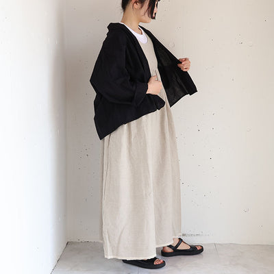 iCHi Antiquites(イチアンティークス) ドビーストライプカーディガン　1001127