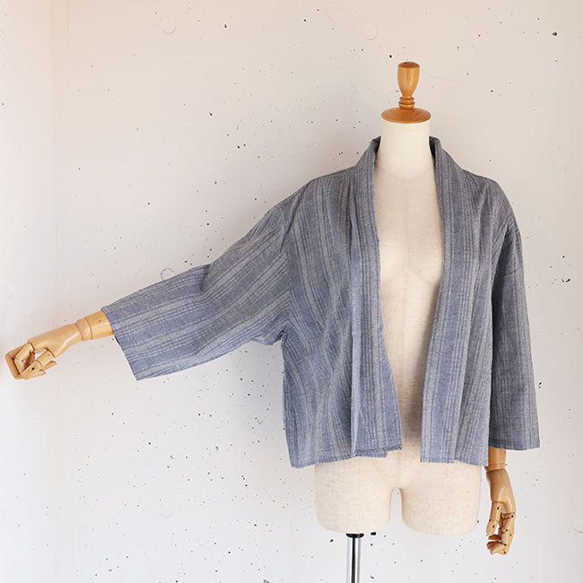 ✨美品✨イチアンティークス リネン ローブ カーディガン ロング 羽織り 洗える ✨美品✨イチアンティークス リネン ローブ カーディガン ロング