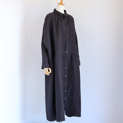 iCHi Antiquites(イチアンティークス) リネンドレスワンピース　1100302
