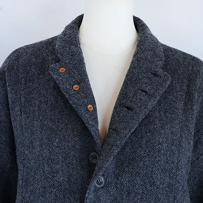 iCHi Antiquites(イチアンティークス) Wool Herringbone Jacket ウールヘリンボーンジャケット　1100319