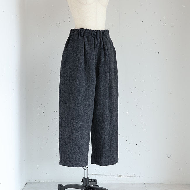 iCHi Antiquites(イチアンティークス) Wool Herringbone pants ウールヘリンボーンパンツ　1100320