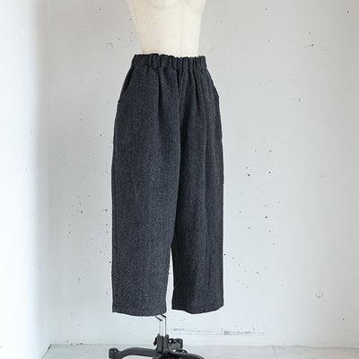 iCHi Antiquites(イチアンティークス) Wool Herringbone pants ウールヘリンボーンパンツ　1100320