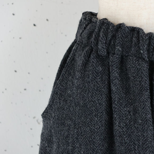 iCHi Antiquites(イチアンティークス) Wool Herringbone pants ウールヘリンボーンパンツ　1100320
