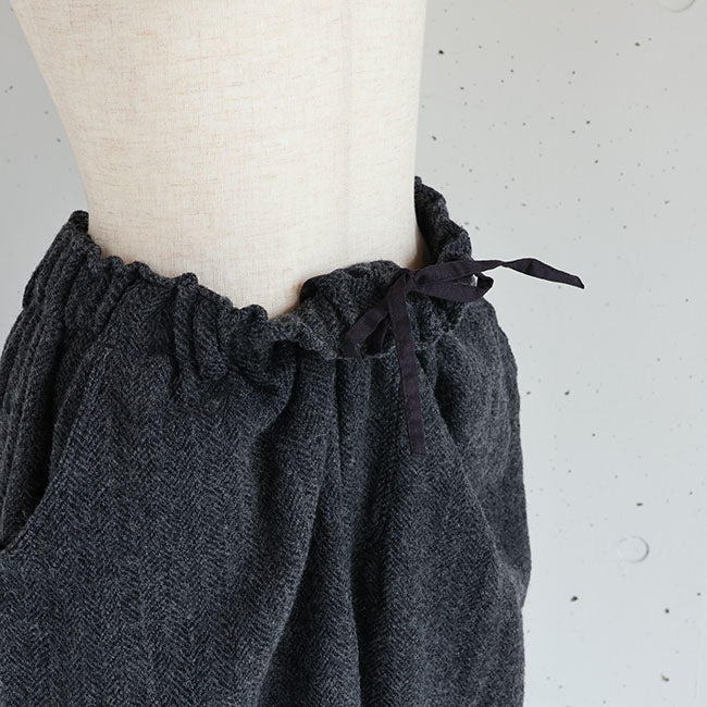 iCHi Antiquites(イチアンティークス) Wool Herringbone pants ウールヘリンボーンパンツ　1100320