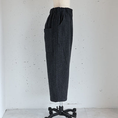 iCHi Antiquites(イチアンティークス) Wool Herringbone pants ウールヘリンボーンパンツ　1100320