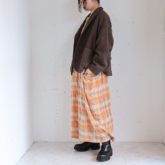 iCHi Antiquites(イチアンティークス) タータンチェックワンピース　1100323