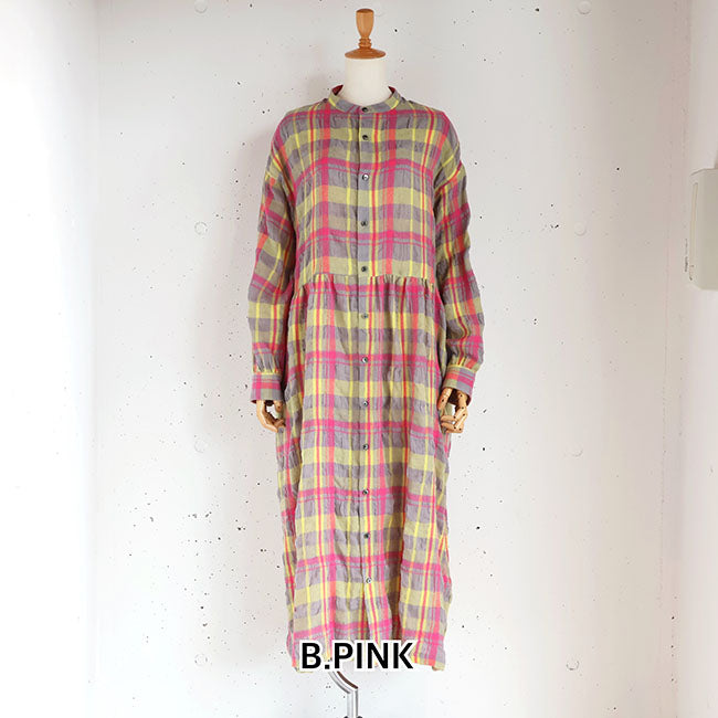 iCHi Antiquites(イチアンティークス) タータンチェックワンピース