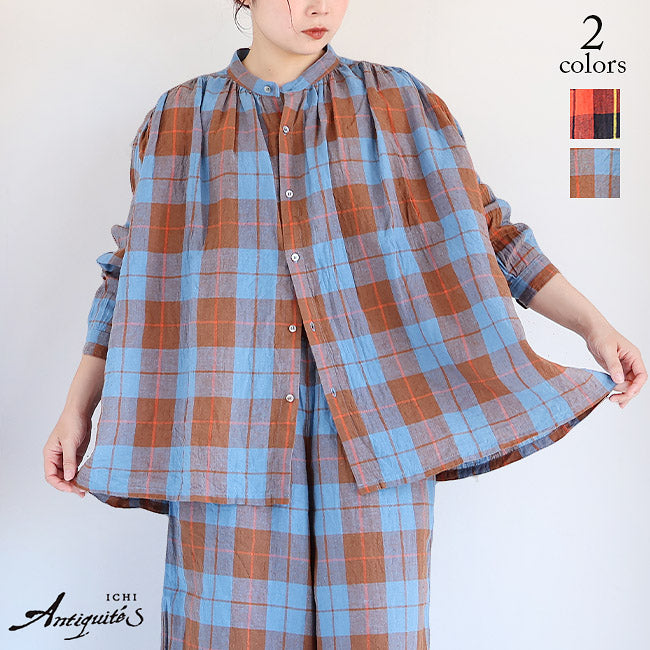 iCHi Antiquites(イチアンティークス) コットン×リネンタータン