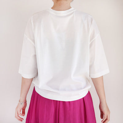 Maglia Plus(マリアプラス) 空と雲フォトプリントTシャツ　152132