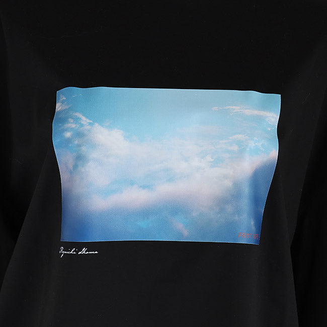 Maglia Plus(マリアプラス) 空と雲フォトプリントTシャツ　152132