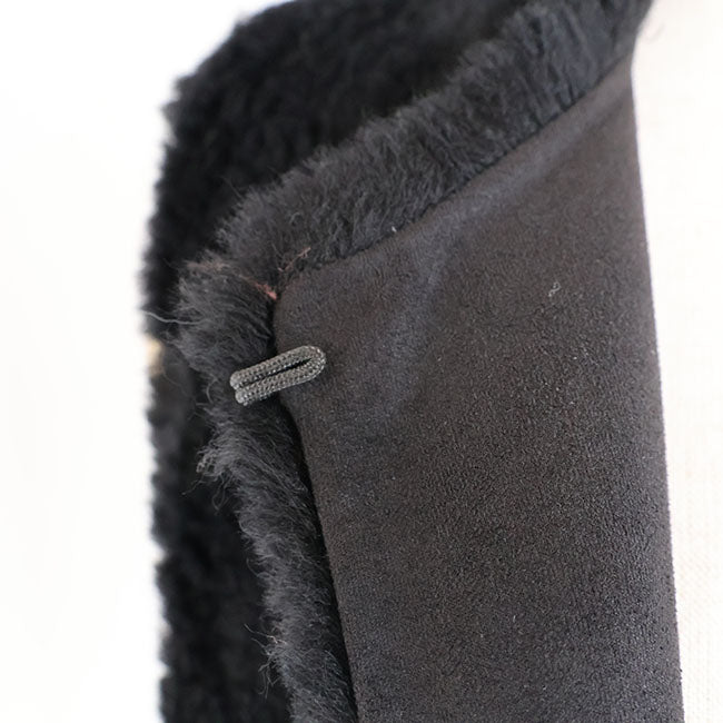 Maglia Plus(マリアプラス) wool boafabric ウールボアベスト　155436