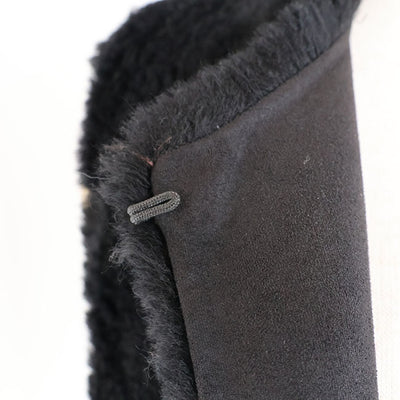 Maglia Plus(マリアプラス) wool boafabric ウールボアベスト　155436