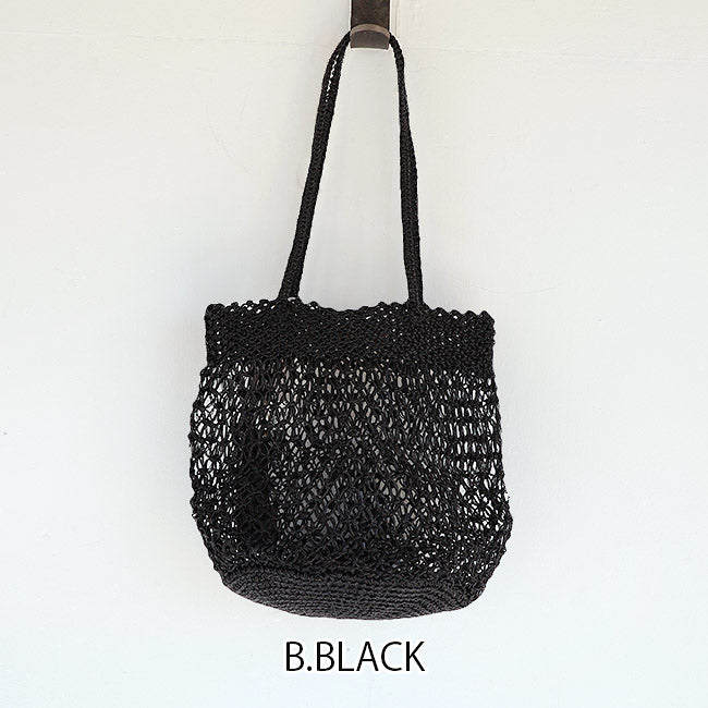 The Bagmati(バグマティ) メッシュメタリックワックスコード編み