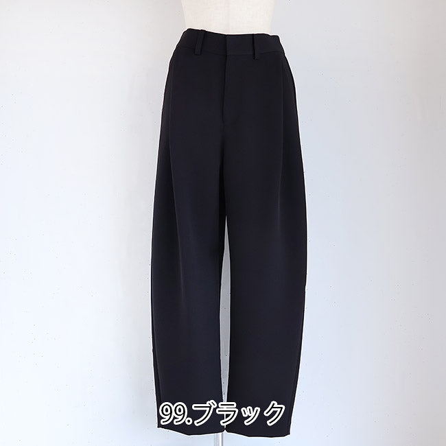 PASSIONE(パシオーネ) ワンタックカーブコクーンパンツ