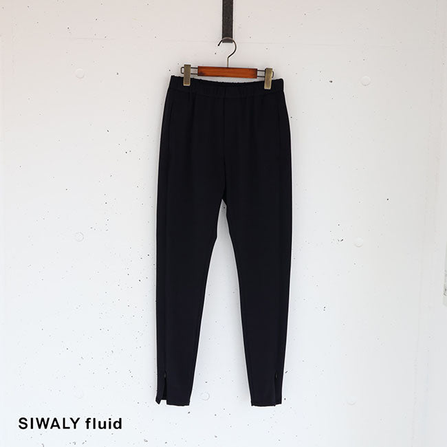 SIWALY fluid(シワリーフルイド)Ziped Hem Slim Pants 523224