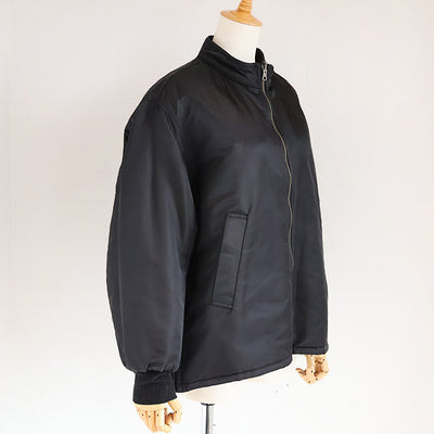 SIWALYfluid(シワリーフルイド) リバーシブルブルゾン/キルティングMA-1ナイロン　525318