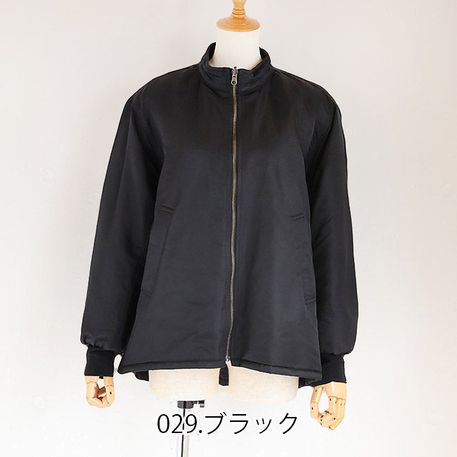 SIWALYfluid(シワリーフルイド) リバーシブルブルゾン/キルティングMA-1ナイロン　525318