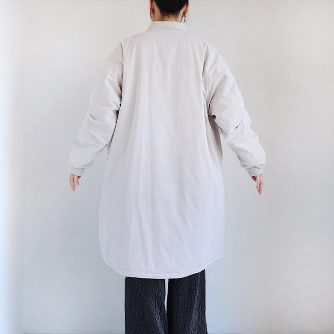 SIWALYfluid(シワリーフルイド) リバーシブルスタンドカラーコート　525409