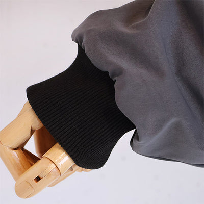 SIWALYfluid(シワリーフルイド) リバーシブルスタンドカラーコート　525409