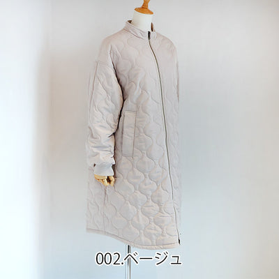 SIWALYfluid(シワリーフルイド) リバーシブルスタンドカラーコート　525409