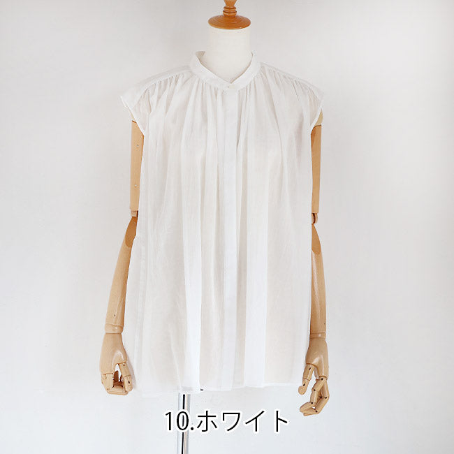 新品【cafune カフネ】フリル　ギャザー　ボウタイ ブラウス　長袖　ホワイト フリルギャザーブラウス ブラウス 長袖 長袖シャツ 長袖ブラウス