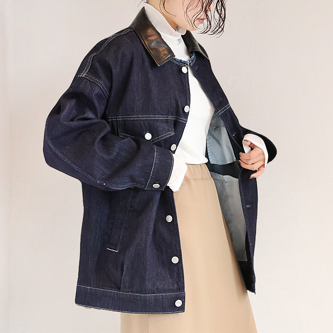 cafune(カフネ) 着こなし自在2WAYデニムジャケット　535419
