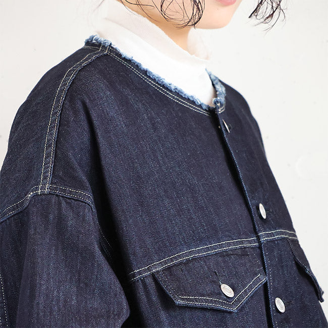 cafune(カフネ) 着こなし自在2WAYデニムジャケット　535419