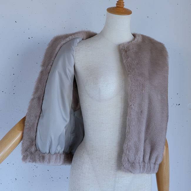 PASSIONE(パシオーネ) ミンク調ファーベスト　536404