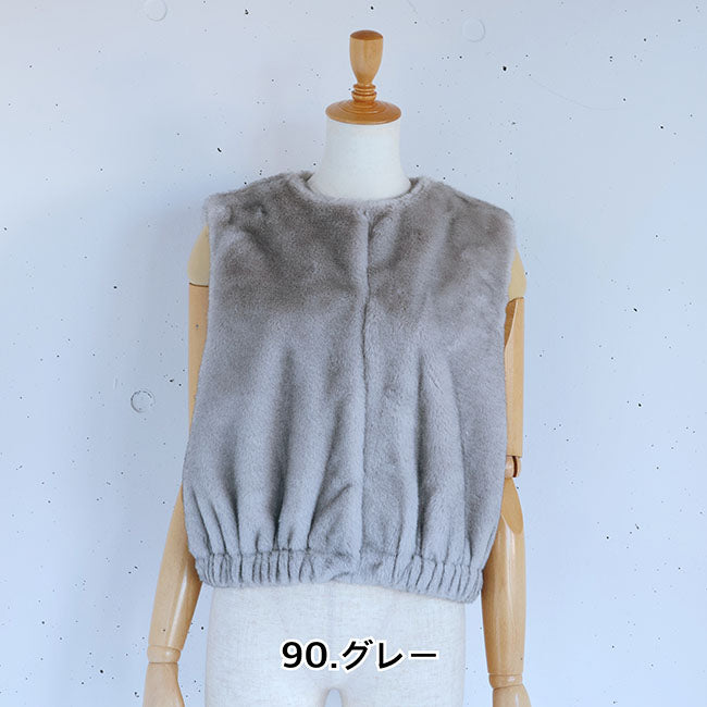 PASSIONE(パシオーネ) ミンク調ファーベスト　536404