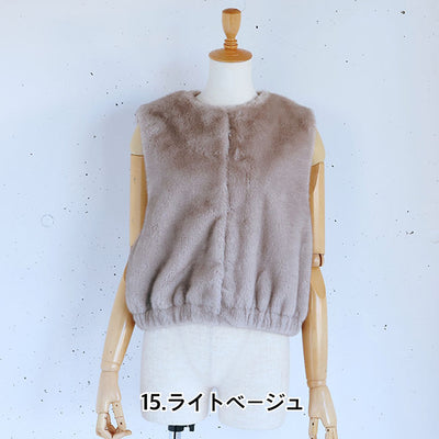 PASSIONE(パシオーネ) ミンク調ファーベスト　536404