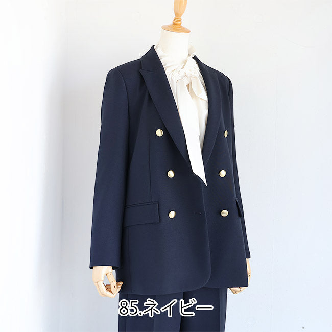 PASSIONE(パシオーネ) テーラーカラーダブルブレストジャケット 536422