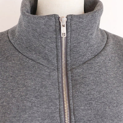 cafune(カフネ) 「FAMMET(ファメット)」ぬくぬく裏起毛ハーフジップワンピース　545101