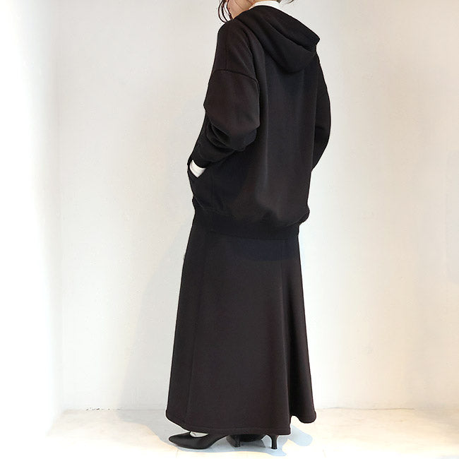 cafune(カフネ) 「FAMMET」裏起毛バックフレアスカート　545608