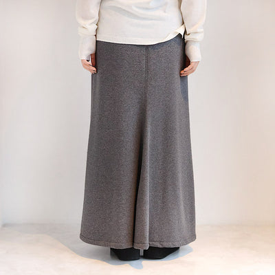 cafune(カフネ) 「FAMMET」裏起毛バックフレアスカート　545608